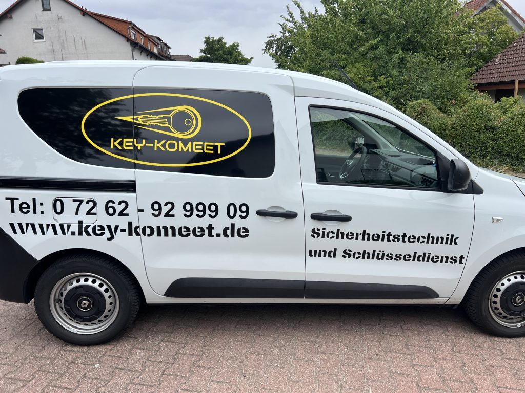 Auto-Folierung Key-Komeet Sicherheitstechnik und Schlüsseldienst