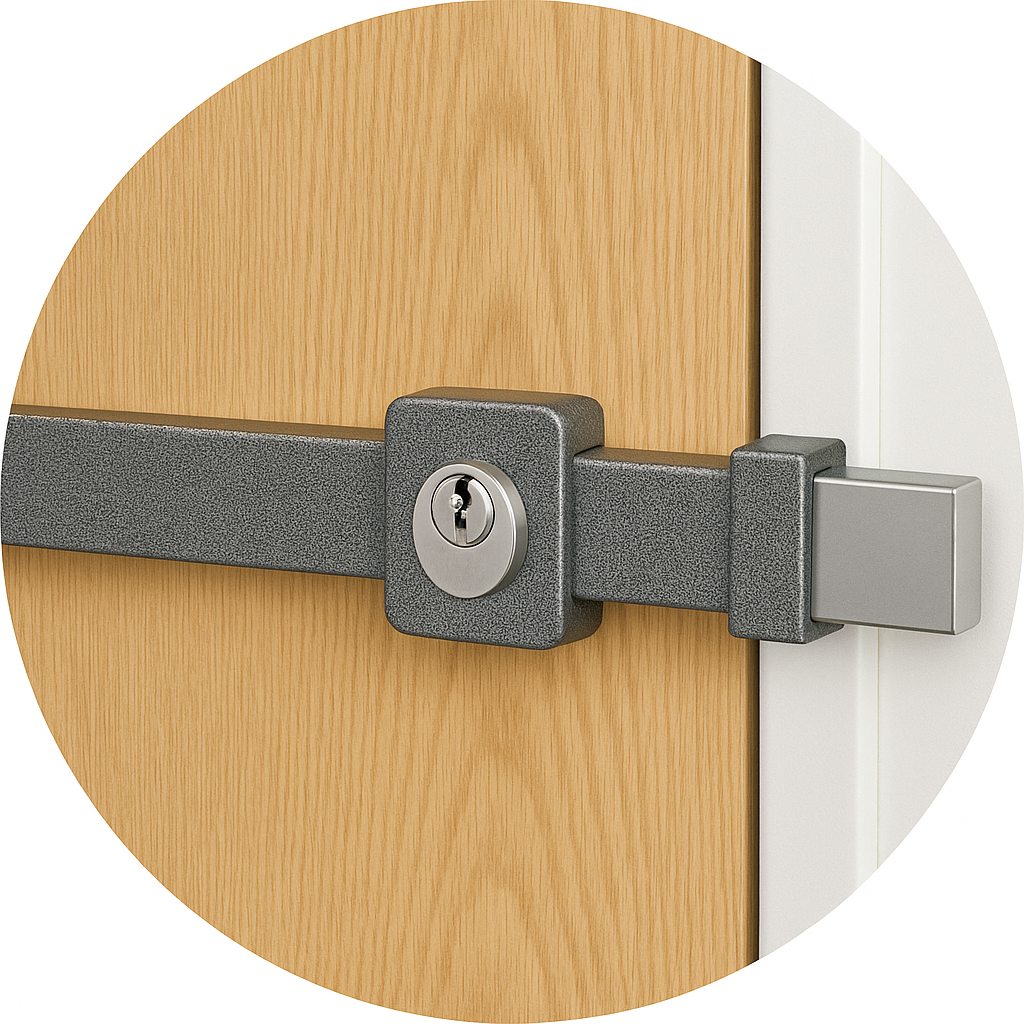 Beispiel Bild von KI. Panzerriegel Key-Komeet Schlüsseldienst